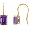 Natural Amethyst | Emerald | 10 x 8mm | Natural Amethyst | Emerald | 8 x 6mm | Natural Amethyst | Emerald | 9 x 7mm