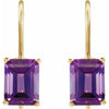 Natural Amethyst | Emerald | 10 x 8mm | Natural Amethyst | Emerald | 8 x 6mm | Natural Amethyst | Emerald | 9 x 7mm