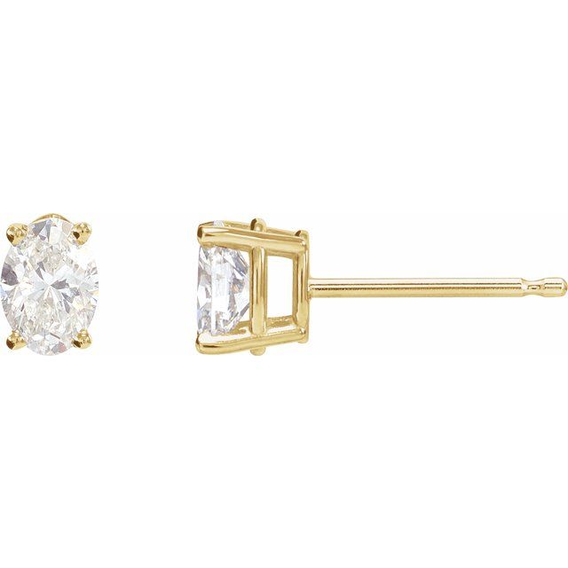 Lab-Grown Diamond | Oval | 5 x 3mm :: 1/3 Ctw