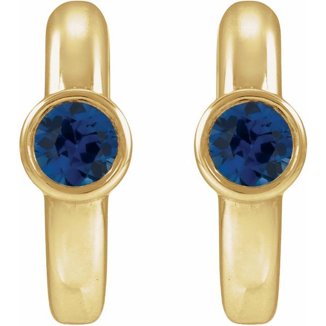 Lab-Grown Blue Sapphire | Round | 3mm