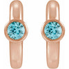 Natural Blue Zircon | Round | 3mm