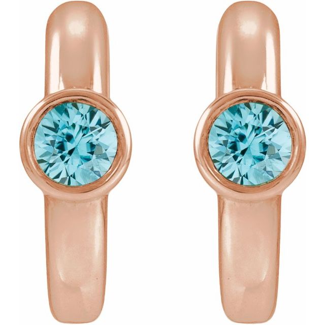 Natural Blue Zircon | Round | 3mm