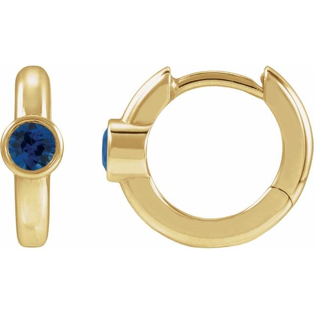 Lab-Grown Blue Sapphire | Round | 3mm