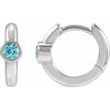 Natural Blue Zircon | Round | 3mm