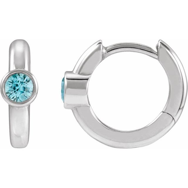 Natural Blue Zircon | Round | 3mm