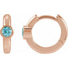 Natural Blue Zircon | Round | 3mm