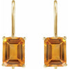 Natural Citrine | Emerald | 10 x 8mm | Natural Citrine | Emerald | 8 x 6mm | Natural Citrine | Emerald | 9 x 7mm