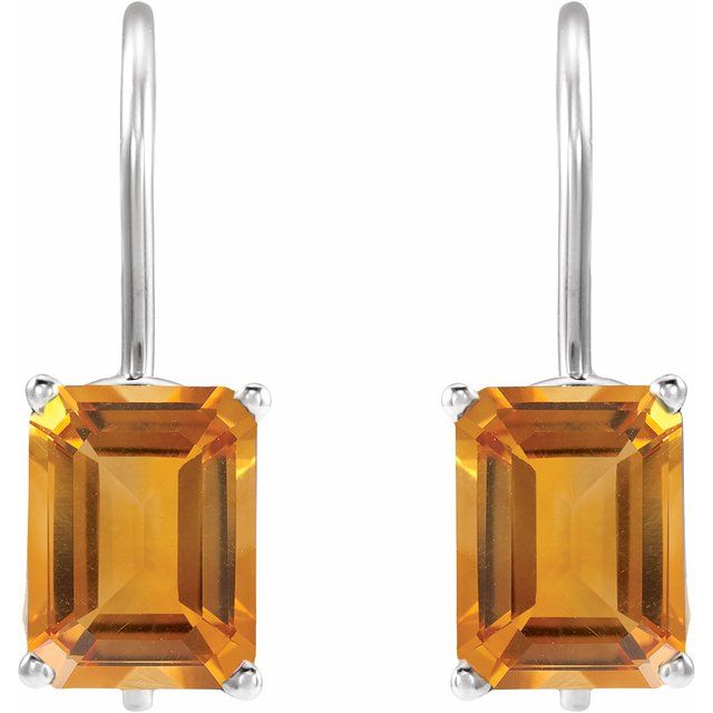 Natural Citrine | Emerald | 10 x 8mm | Natural Citrine | Emerald | 8 x 6mm | Natural Citrine | Emerald | 9 x 7mm