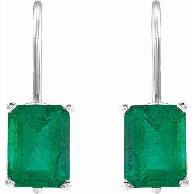 Lab-Grown Emerald | Emerald | 10 x 8mm | Lab-Grown Emerald | Emerald | 8 x 6mm | Natural Emerald | Emerald | 8 x 6mm | Lab-Grown Emerald | Emerald | 9 x 7mm