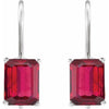 Lab-Grown Ruby | Emerald | 10 x 8mm | Lab-Grown Ruby | Emerald | 8 x 6mm | Lab-Grown Ruby | Emerald | 9 x 7mm