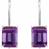 Natural Amethyst | Emerald | 10 x 8mm | Natural Amethyst | Emerald | 8 x 6mm | Natural Amethyst | Emerald | 9 x 7mm