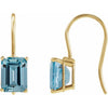 Natural Aquamarine | Emerald | 10 x 8mm | Natural Aquamarine | Emerald | 8 x 6mm | Natural Aquamarine | Emerald | 9 x 7mm