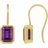 Natural Amethyst | Emerald | 10 x 8mm | Natural Amethyst | Emerald | 8 x 6mm | Natural Amethyst | Emerald | 9 x 7mm