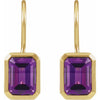 Natural Amethyst | Emerald | 10 x 8mm | Natural Amethyst | Emerald | 8 x 6mm | Natural Amethyst | Emerald | 9 x 7mm