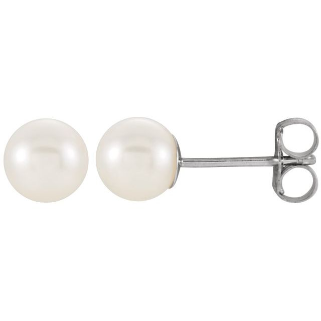Cultured White Freshwater Pearl | Pearl | 5.0-5.5mm