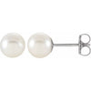 Cultured White Freshwater Pearl | Pearl | 6.0-6.5mm