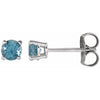 Natural Swiss Blue Topaz | Round | 4mm