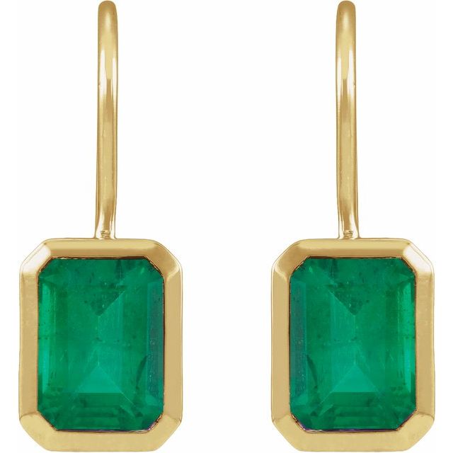 Lab-Grown Emerald | Emerald | 8 x 6mm | Lab-Grown Emerald | Emerald | 10 x 8mm | Natural Emerald | Emerald | 8 x 6mm | Lab-Grown Emerald | Emerald | 9 x 7mm