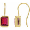 Lab-Grown Ruby | Emerald | 10 x 8mm | Lab-Grown Ruby | Emerald | 8 x 6mm | Lab-Grown Ruby | Emerald | 9 x 7mm