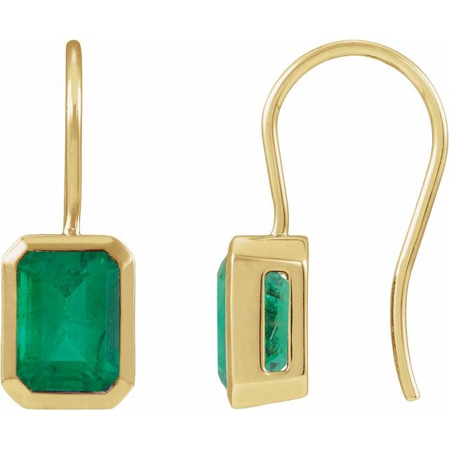 Lab-Grown Emerald | Emerald | 8 x 6mm | Lab-Grown Emerald | Emerald | 10 x 8mm | Natural Emerald | Emerald | 8 x 6mm | Lab-Grown Emerald | Emerald | 9 x 7mm