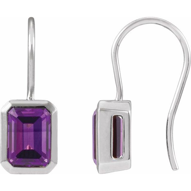 Natural Amethyst | Emerald | 10 x 8mm | Natural Amethyst | Emerald | 8 x 6mm | Natural Amethyst | Emerald | 9 x 7mm