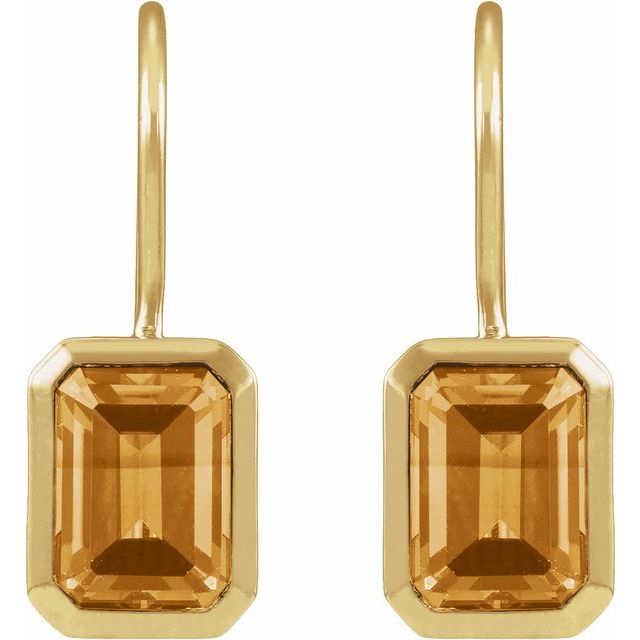 Natural Citrine | Emerald | 10 x 8mm | Natural Citrine | Emerald | 8 x 6mm | Natural Citrine | Emerald | 9 x 7mm