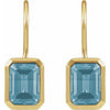 Natural Aquamarine | Emerald | 10 x 8mm | Natural Aquamarine | Emerald | 8 x 6mm | Natural Aquamarine | Emerald | 9 x 7mm