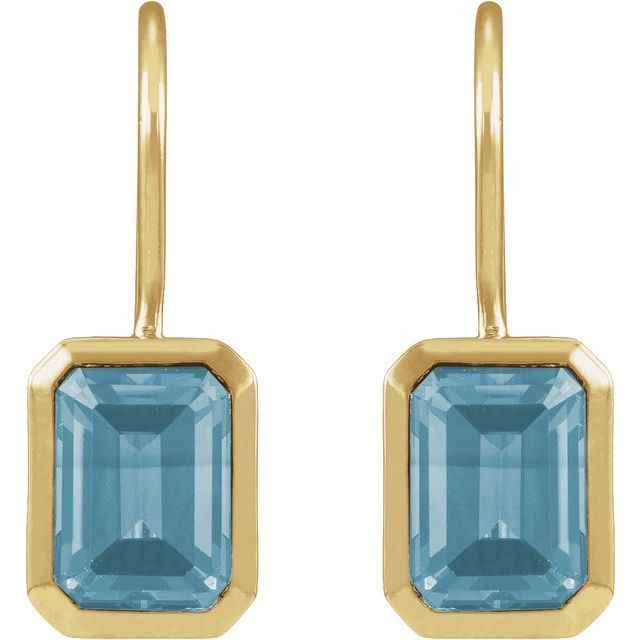Natural Aquamarine | Emerald | 10 x 8mm | Natural Aquamarine | Emerald | 8 x 6mm | Natural Aquamarine | Emerald | 9 x 7mm