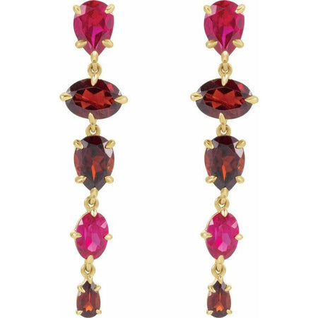 Lab-Grown Ruby | Pear | 7 x 5mm