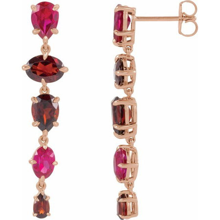 Lab-Grown Ruby | Pear | 7 x 5mm