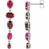 Lab-Grown Ruby | Pear | 7 x 5mm