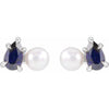 Lab-Grown Blue Sapphire | Pear | 5 x 3mm