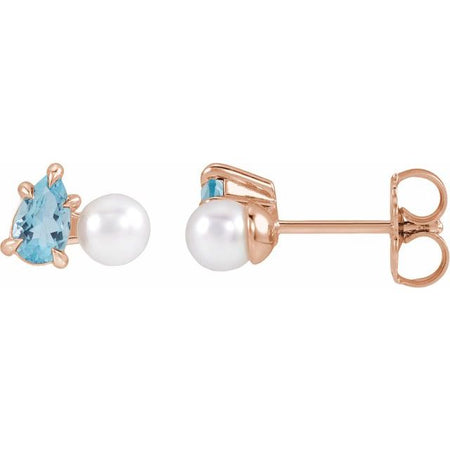 Natural Aquamarine | Pear | 5 x 3mm