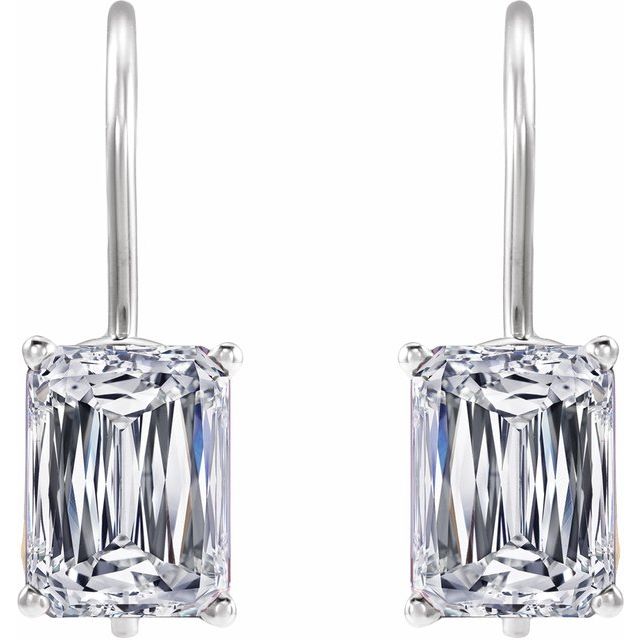 Lab-Grown Diamond | Emerald | 10 x 8mm :: 7 1/2 Ctw | Lab-Grown Diamond | Emerald | 8 x 6mm :: 3 1/2 Ctw | Lab-Grown Diamond | Emerald | 9 x 7mm :: 5 Ctw
