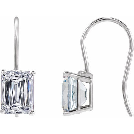 Lab-Grown Diamond | Emerald | 10 x 8mm :: 7 1/2 Ctw | Lab-Grown Diamond | Emerald | 8 x 6mm :: 3 1/2 Ctw | Lab-Grown Diamond | Emerald | 9 x 7mm :: 5 Ctw