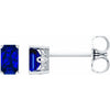 Lab-Grown Blue Sapphire | Emerald | 5 x 3mm