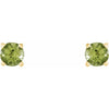 Natural Peridot | Round | 4mm