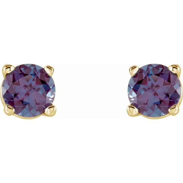 Lab-Grown Alexandrite | Round | 4mm