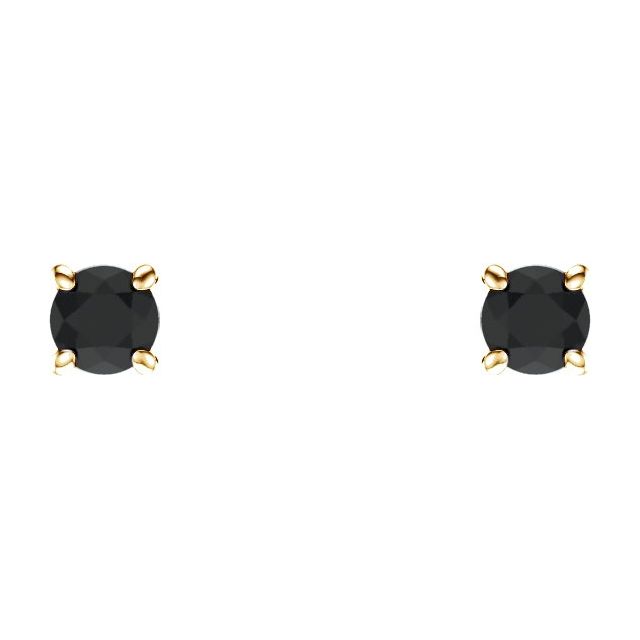 Natural Black Onyx | Round | 2.5mm