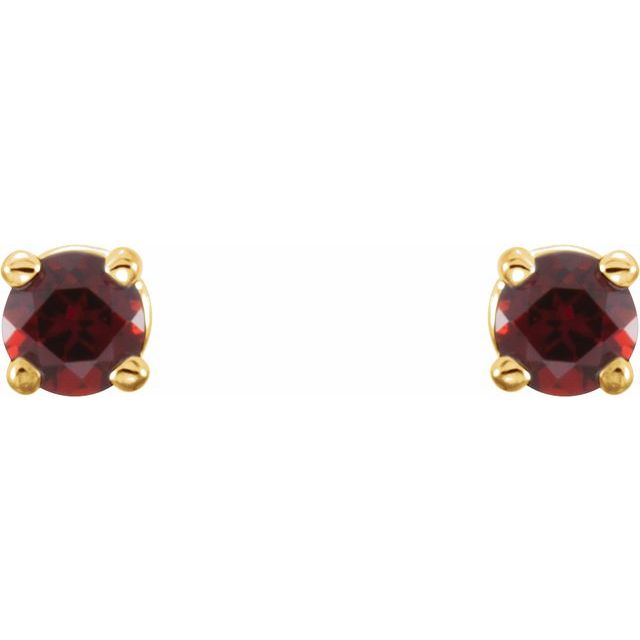 Natural Mozambique Garnet | Round | 2.5mm