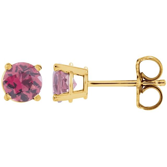Natural Pink Tourmaline | Round | 2.5mm