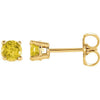 Natural Yellow Sapphire | Round | 4mm