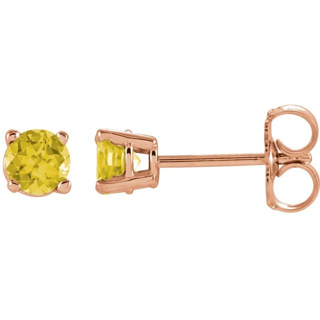 Natural Yellow Sapphire | Round | 4mm