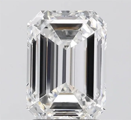2.59ct Emerald Lab Grown Diamond (Colour F, Clarity VVS2, IGI Certified)