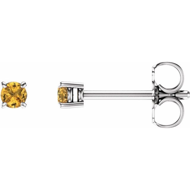 Natural Yellow Sapphire | Round | 2.5mm