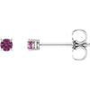 Natural Pink Tourmaline | Round | 2.5mm