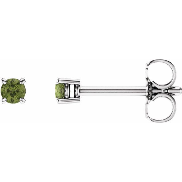 Natural Peridot | Round | 2.5mm