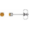 Natural Citrine | Round | 2.5mm