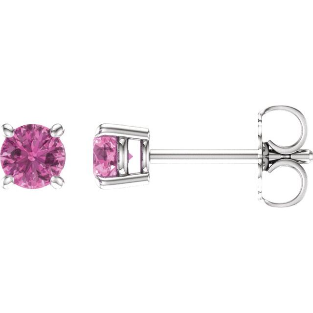 Natural Pink Sapphire | Round | 4mm