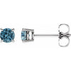 Natural Sky Blue Topaz | Round | 4mm